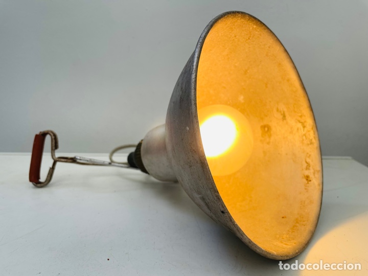 Vintage: Foco pinza industrial - Foto 7