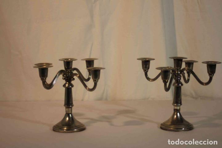 Vintage: PAR CANDELABROS 18,5 - Foto 1
