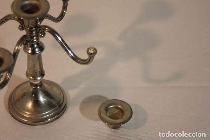 Vintage: PAR CANDELABROS 18,5 - Foto 7