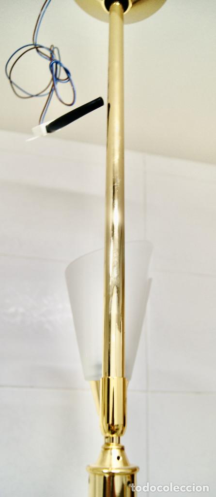 Vintage: lampara de techo, dorado y cristal - Foto 14