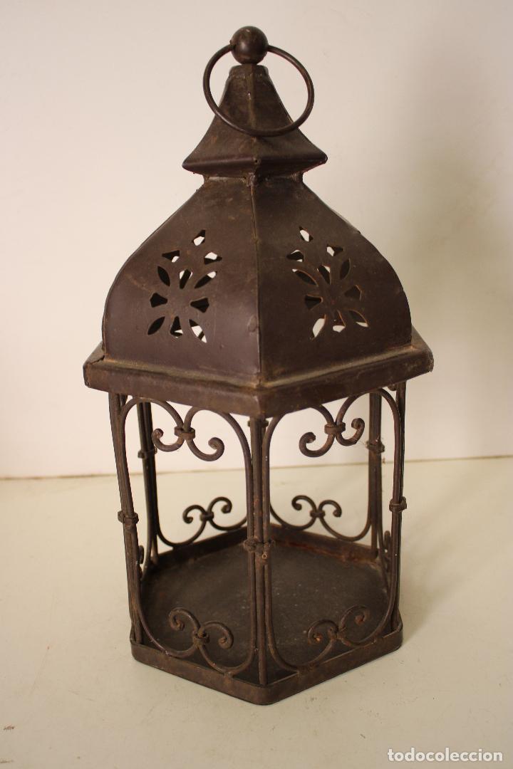 Vintage: farol de metal - Foto 2