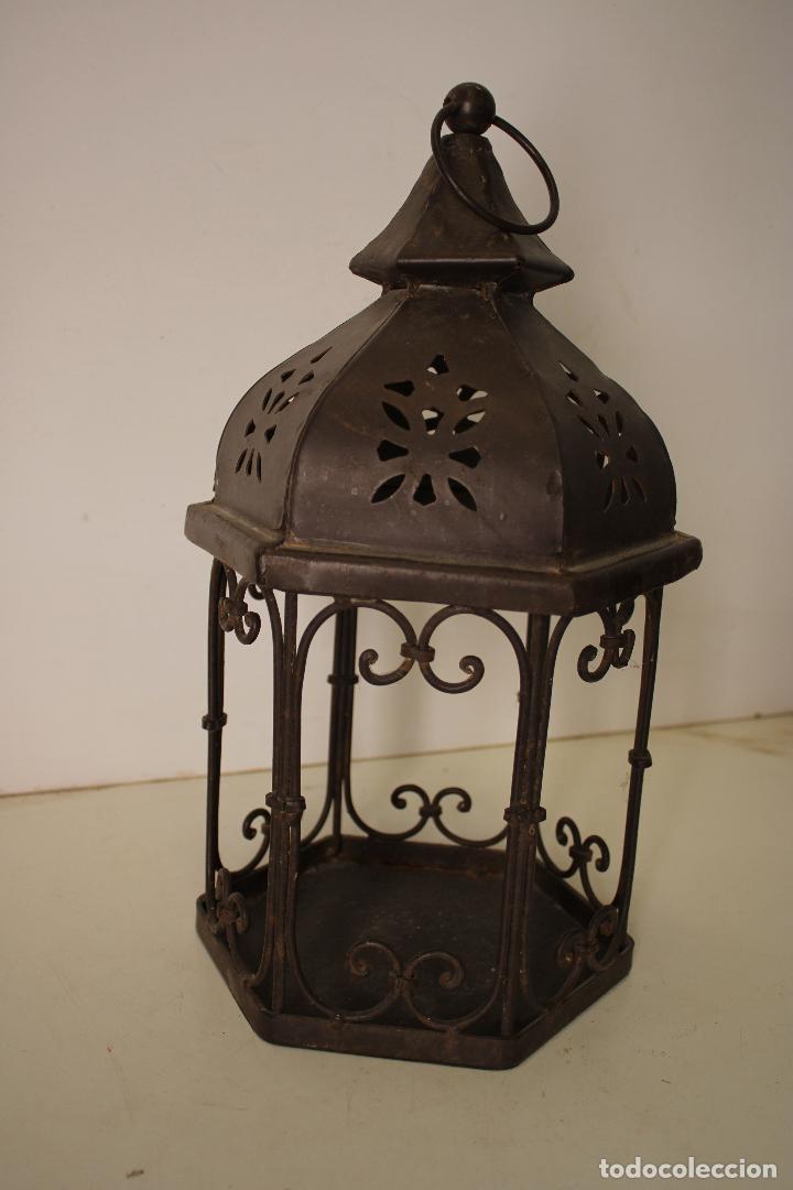 Vintage: farol de metal - Foto 3