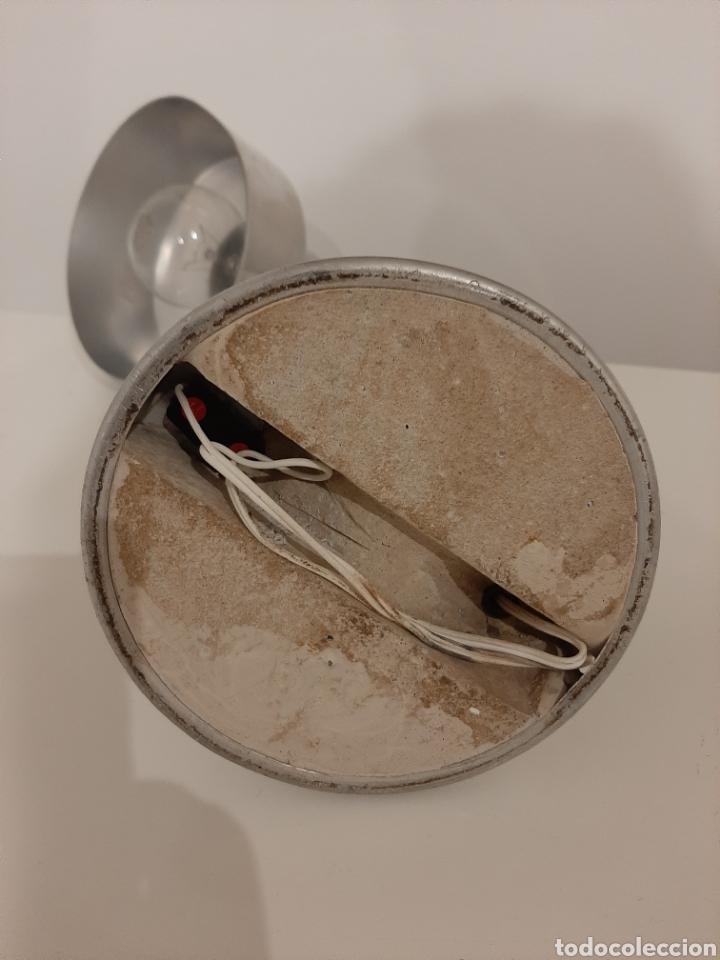 Vintage: L&Aacute;MPARA FLEXO DE ESCRITORIO O MESA CROMADA. FUNCIONANDO. - Foto 3