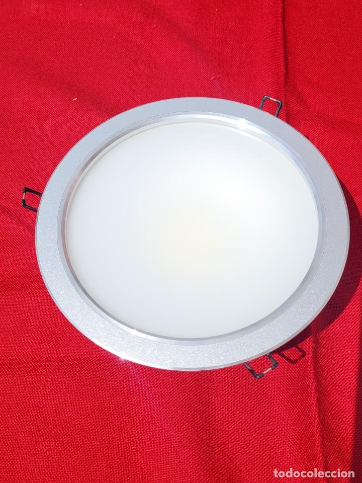 Vintage: Plaf&oacute;n de aluminio, redondo, con LED,23cm - Foto 3