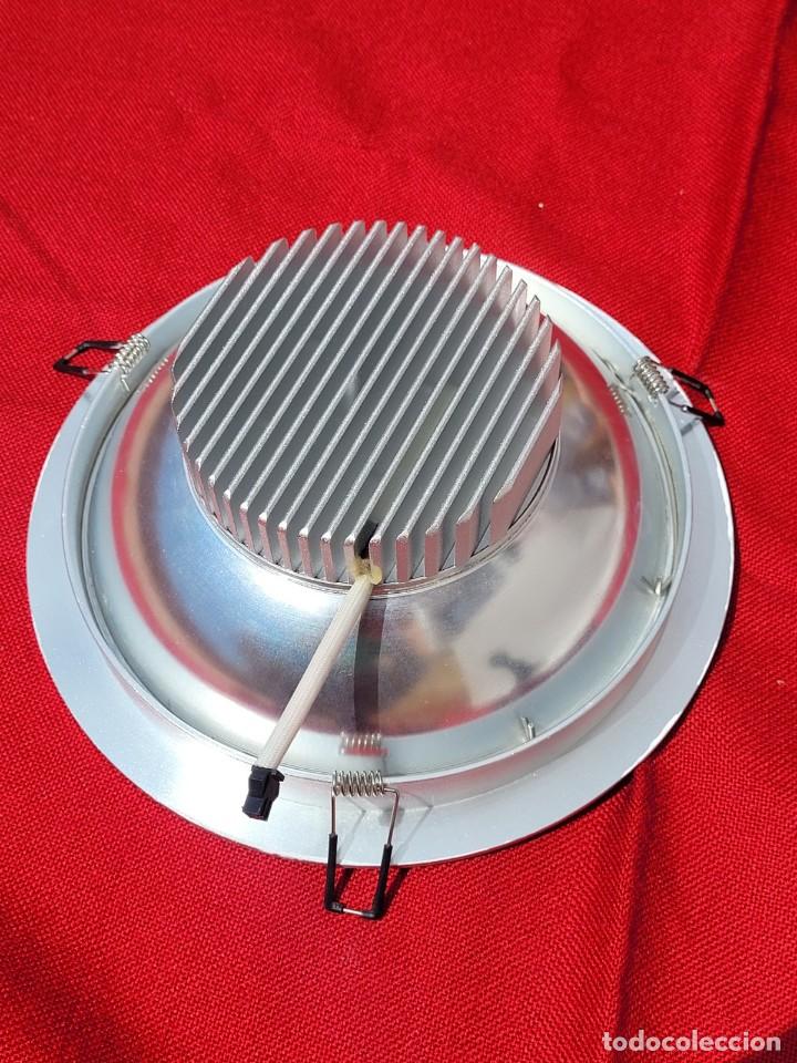 Vintage: Plaf&oacute;n de aluminio, redondo, con LED,23cm - Foto 6