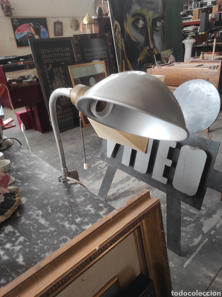 Vintage: Lampara vintage flexo. Con anclaje. - Foto 3