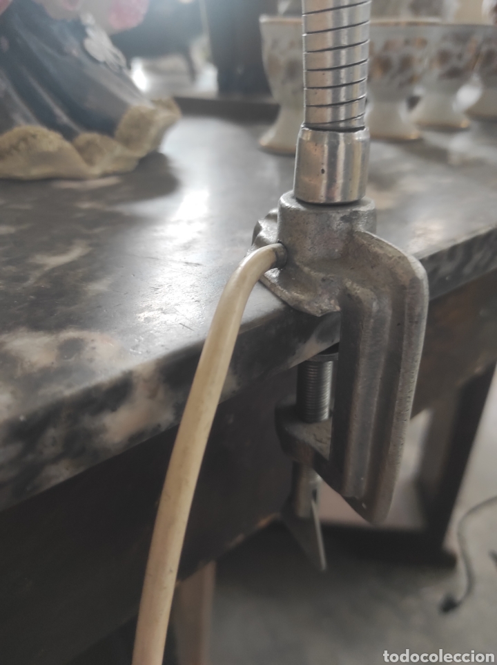 Vintage: Lampara vintage flexo. Con anclaje. - Foto 6