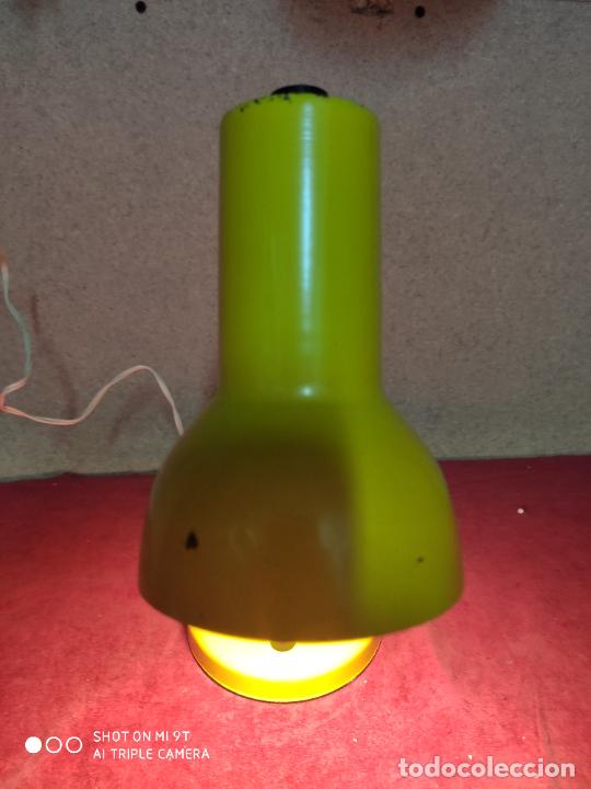 Vintage: LAMPARA DE MESA FLEXO AMARILLA - Foto 5