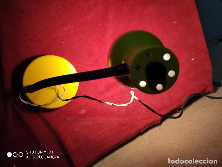 Vintage: LAMPARA DE MESA FLEXO AMARILLA - Foto 9