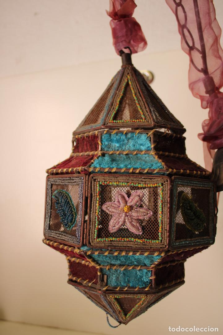 Vintage: lampara farol granada - Foto 1
