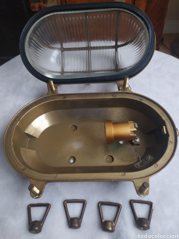 Vintage: Aplique marino lat&oacute;n macizo - Foto 3