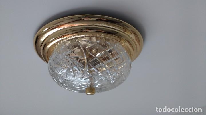 Vintage: Aplique de luz en laton - Foto 3