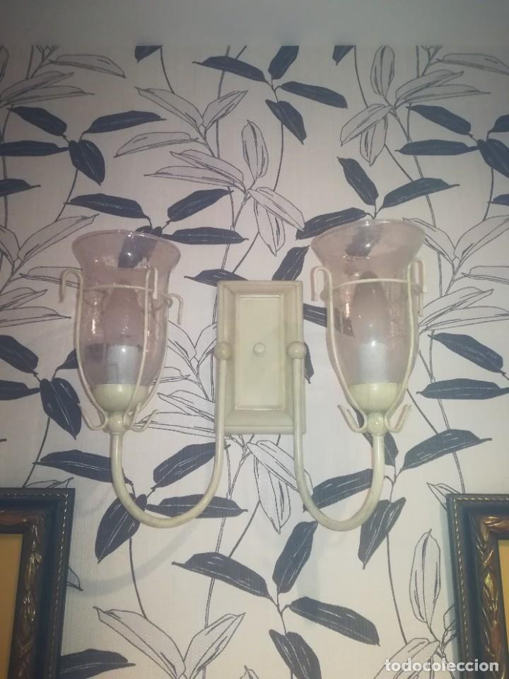 Vintage: Aplique de luz en laton - Foto 5