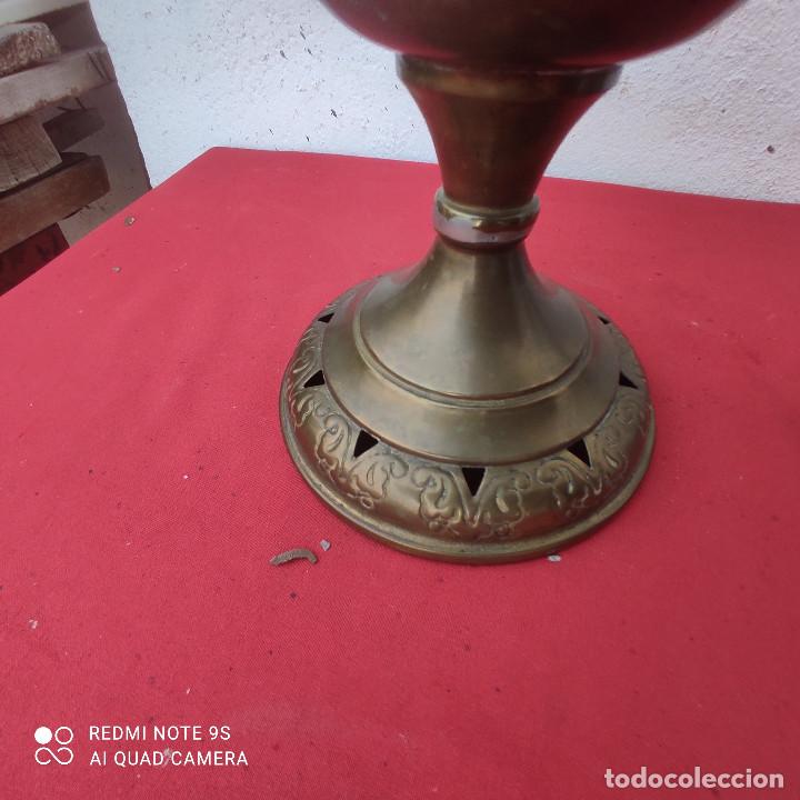Vintage: quinque de metal de mesa - Foto 4