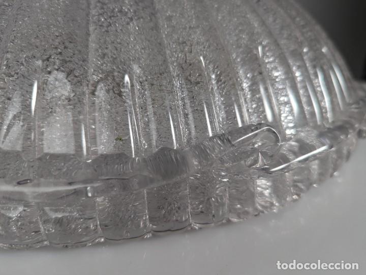 Vintage: L&aacute;mpara de techo en cristal de Murano texturizado - Foto 4
