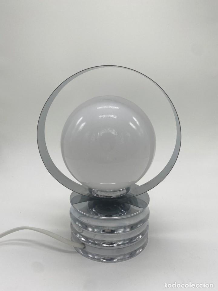 Vintage: L&aacute;mpara de mesa Space Age - Foto 5