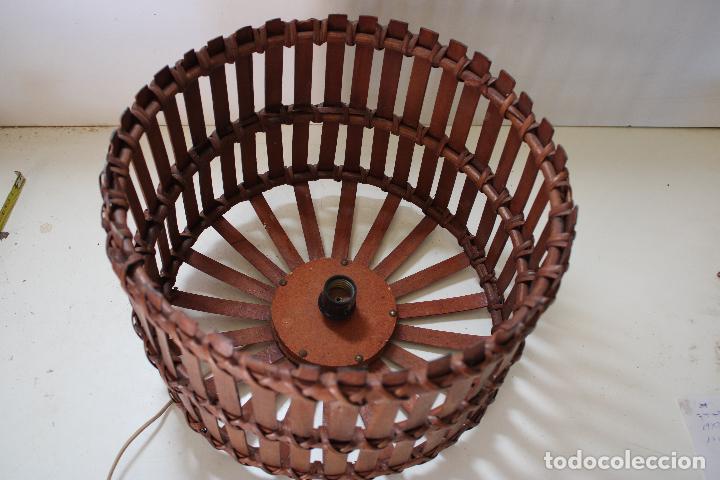 Vintage: lampara de techo de bamb&uacute; - Foto 3