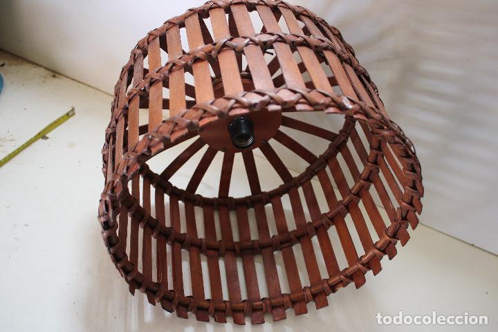 Vintage: lampara de techo de bamb&uacute; - Foto 5