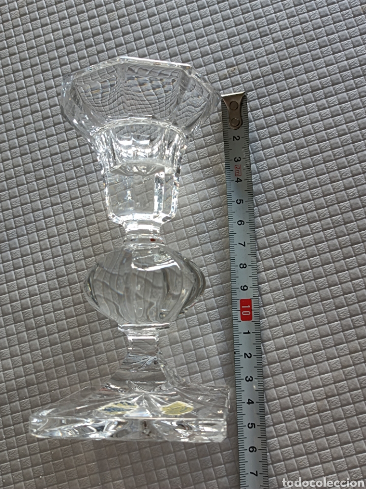 Vintage: Candelabro de cristal de bohemia - Foto 4