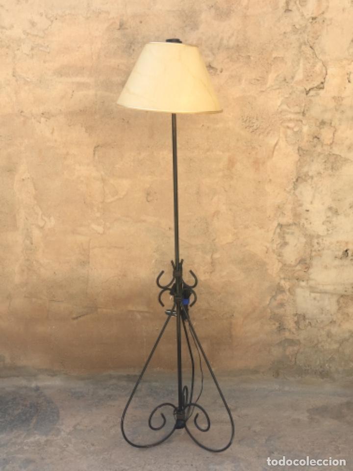 Vintage: L&aacute;mpara de forja vintage - Foto 1