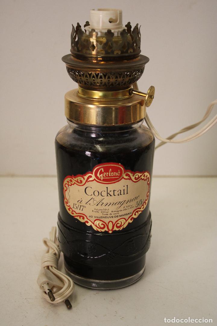 Vintage: lampara botella gerland cocktail larmagnac - Foto 1