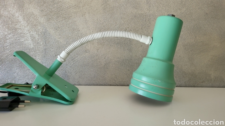 Vintage: ANTIGUO FLEXO VINTAGE COLOR VERDE - Foto 4