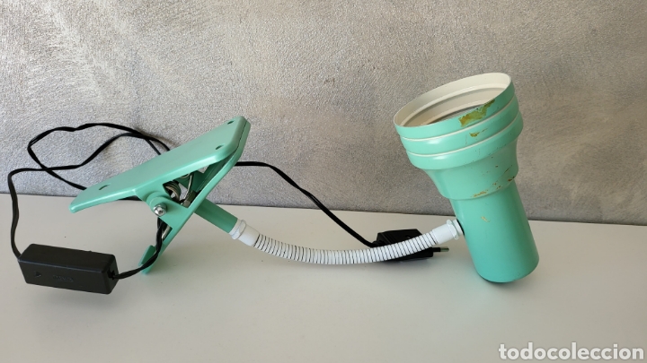 Vintage: ANTIGUO FLEXO VINTAGE COLOR VERDE - Foto 5