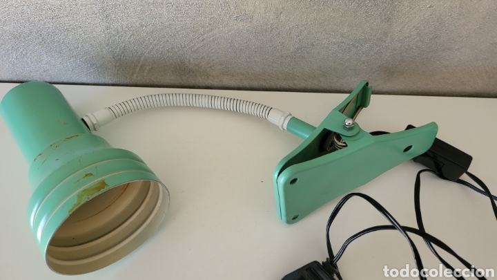 Vintage: ANTIGUO FLEXO VINTAGE COLOR VERDE - Foto 8