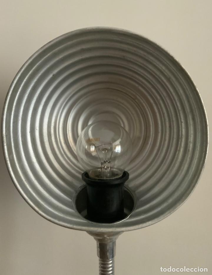 Vintage: FLEXO VINTAGE ALUMINIO A&Ntilde;OS 50 - Foto 4