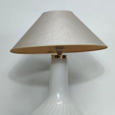 Vintage: LAMPARA DE SOBREMESA CRISTAL DE MURANO - VETRI, ITALIA - VINTAGE - AÑOS 70. Lote 353169789