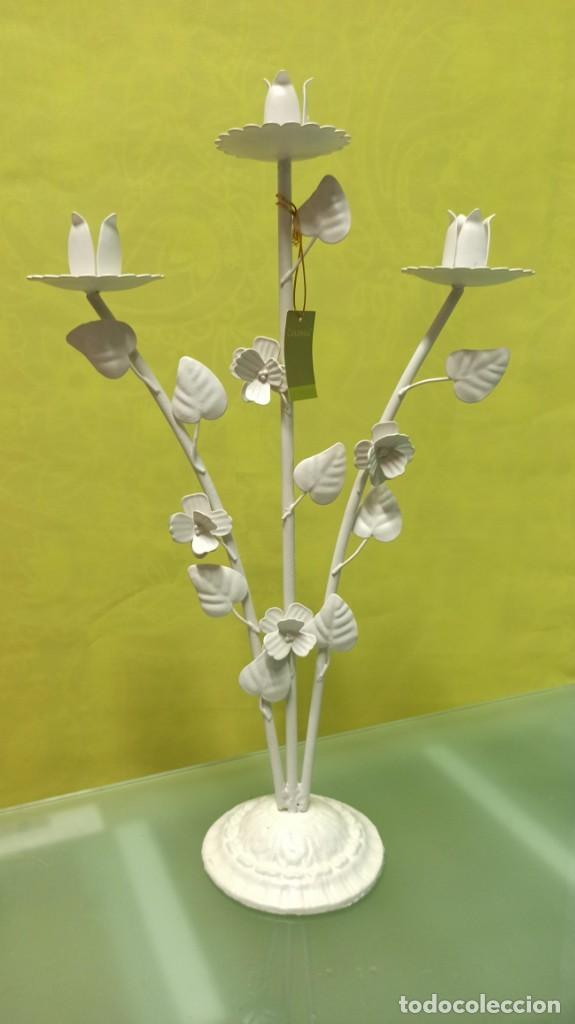 Vintage: CANDELABROS SOBREMESA EN FORJA DE COLONY - Foto 2