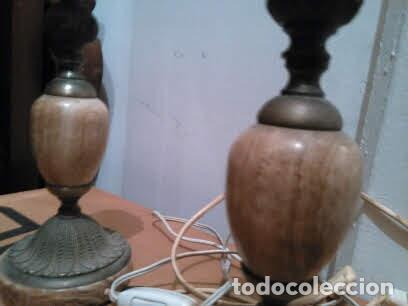 Vintage: Pareja de l&aacute;mparas de mesa - Foto 2