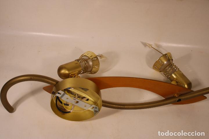Vintage: lampara de techo 2 focos - Foto 2