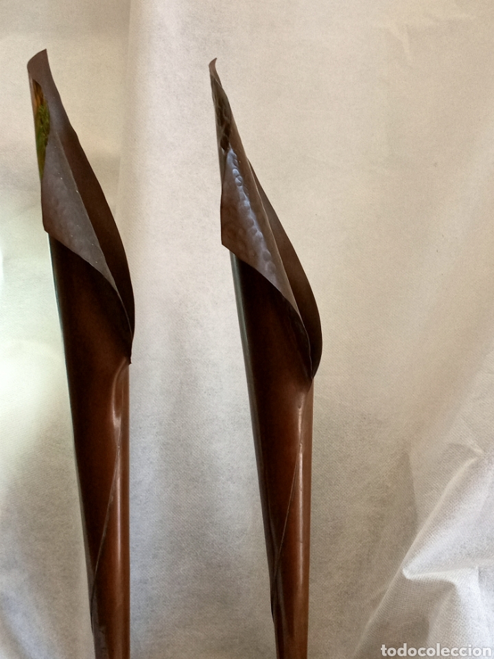 Vintage: 2 Calas de bronce (preguntar antes de comprar) - Foto 10