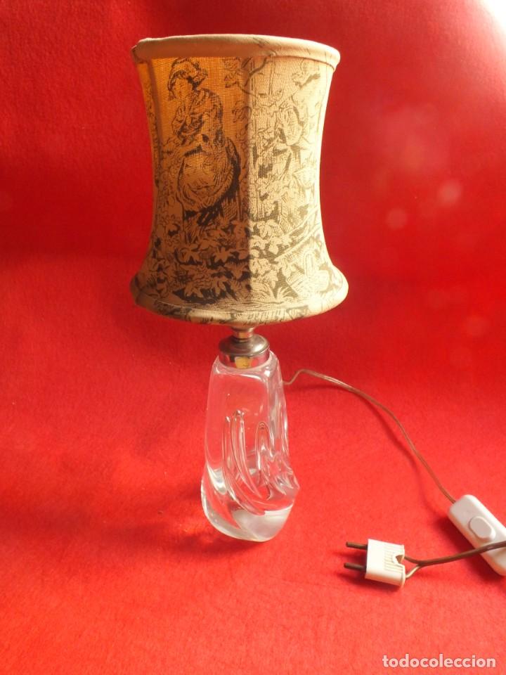 Vintage: LAMPARA CRISTAL MACIZO VAL ST. LAMBERT??? - Foto 4