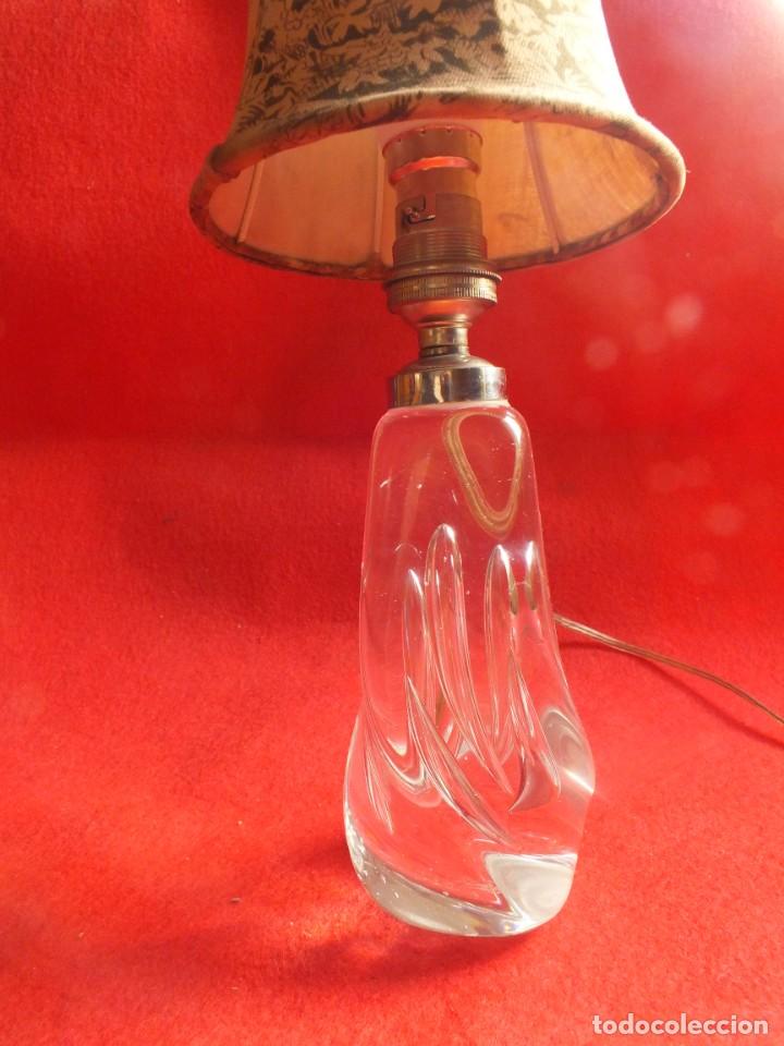 Vintage: LAMPARA CRISTAL MACIZO VAL ST. LAMBERT??? - Foto 5