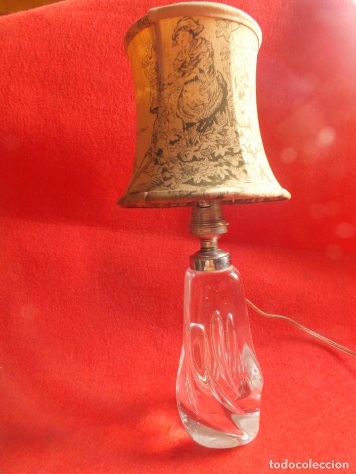 Vintage: LAMPARA CRISTAL MACIZO VAL ST. LAMBERT??? - Foto 6