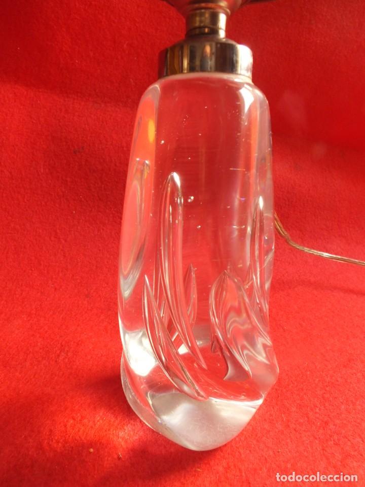 Vintage: LAMPARA CRISTAL MACIZO VAL ST. LAMBERT??? - Foto 7