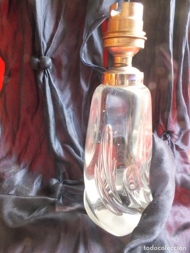 Vintage: LAMPARA CRISTAL MACIZO VAL ST. LAMBERT??? - Foto 8