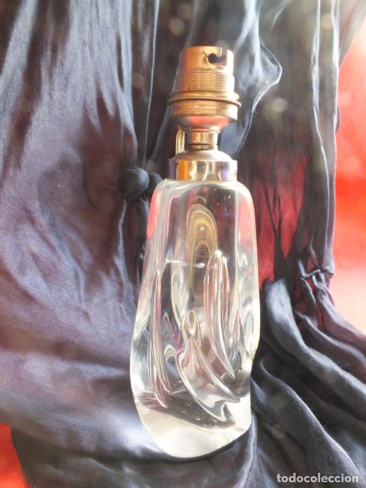 Vintage: LAMPARA CRISTAL MACIZO VAL ST. LAMBERT??? - Foto 9