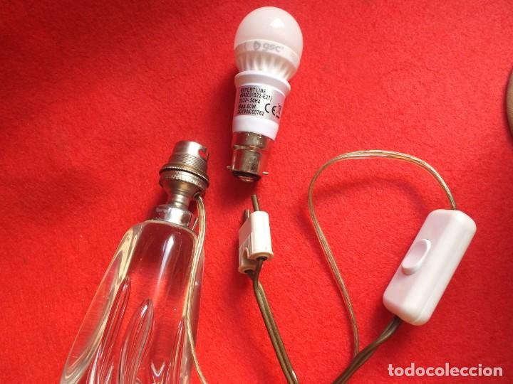 Vintage: LAMPARA CRISTAL MACIZO VAL ST. LAMBERT??? - Foto 22