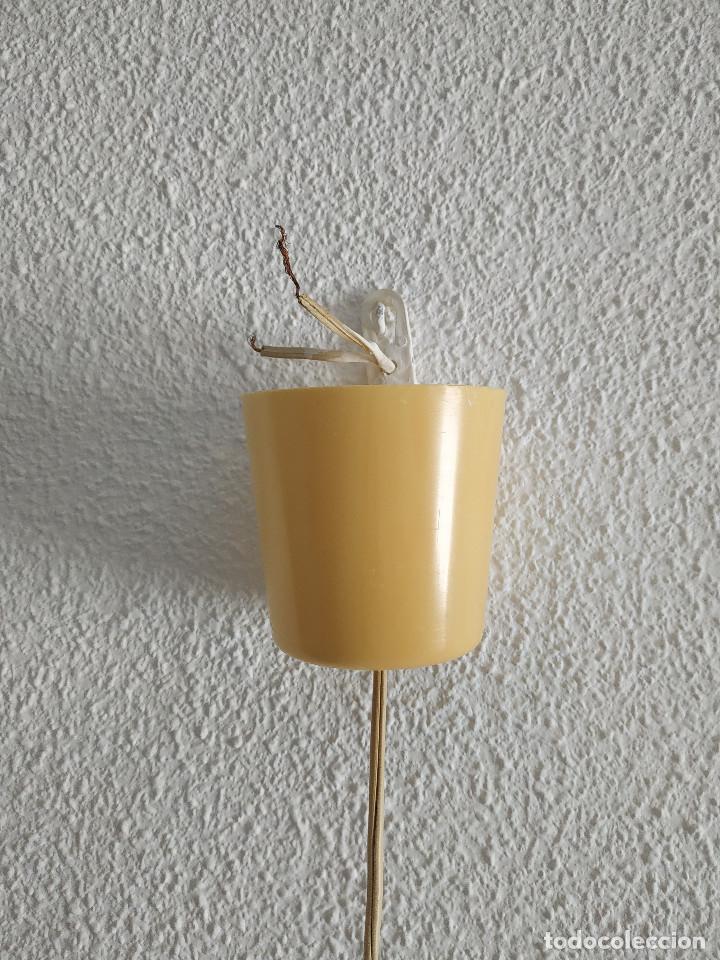 Vintage: L&aacute;mpara de techo con pantalla de cristal - Foto 3