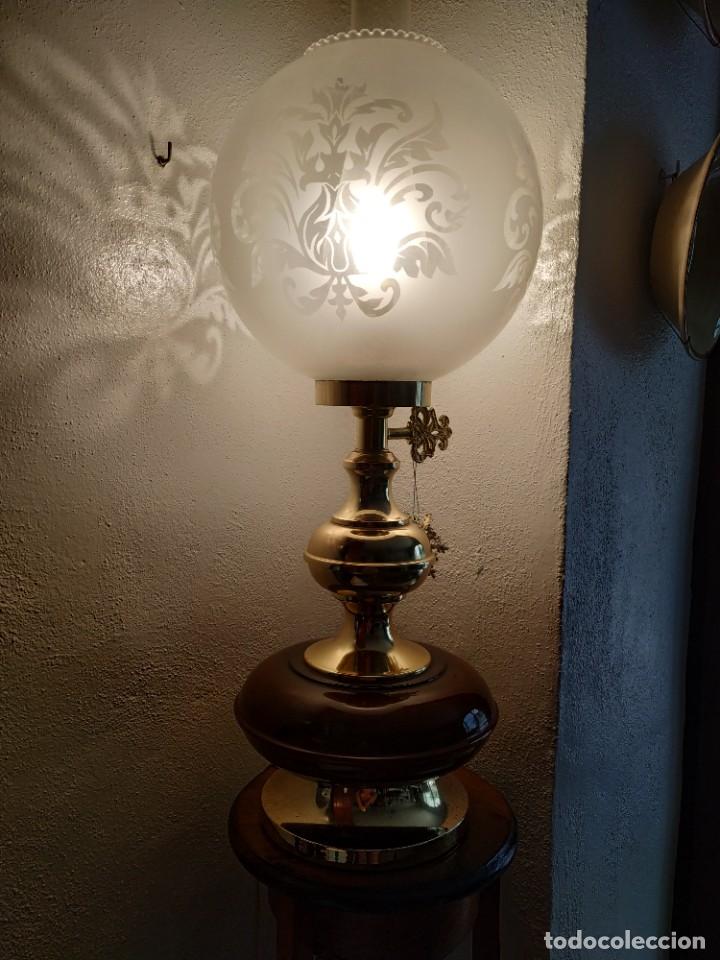 Vintage: Lampara quinque cristal - Foto 1