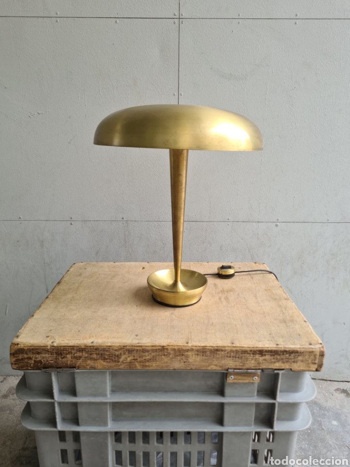 Vintage: Lampara metalarte seta espectacular - Foto 6