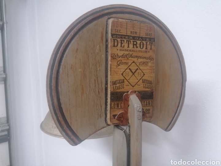 Vintage: L&aacute;mpara de pie industrial - Foto 4
