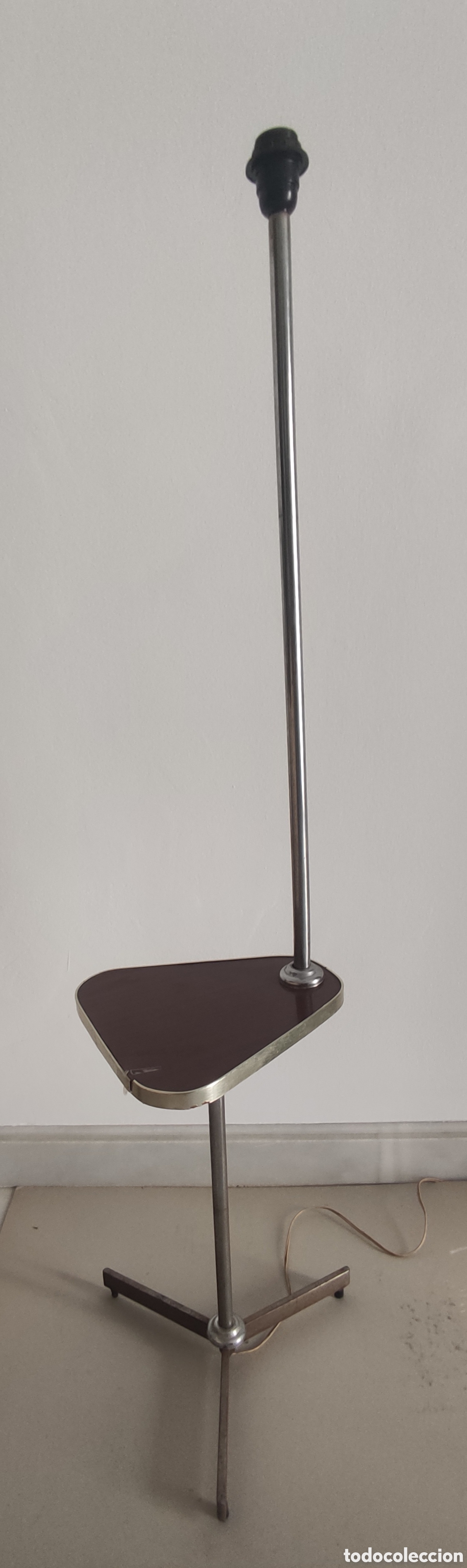 Vintage: L&aacute;mpara con base de mesa vintage - Foto 7