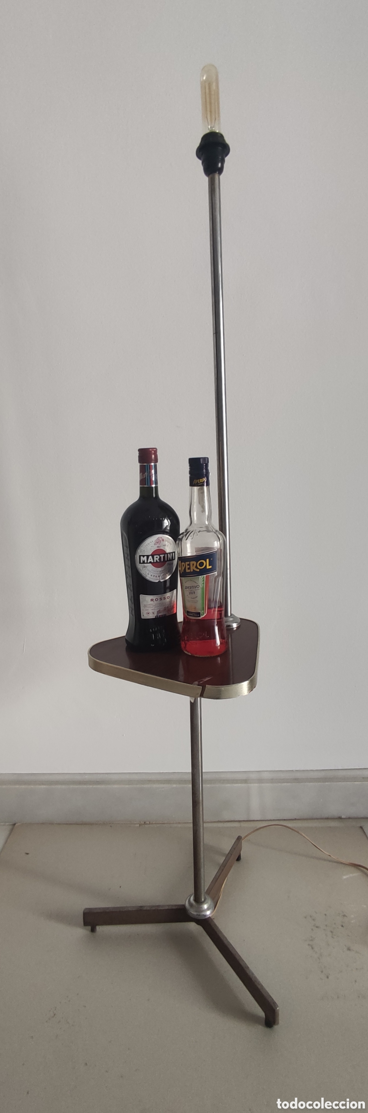 Vintage: L&aacute;mpara con base de mesa vintage - Foto 1