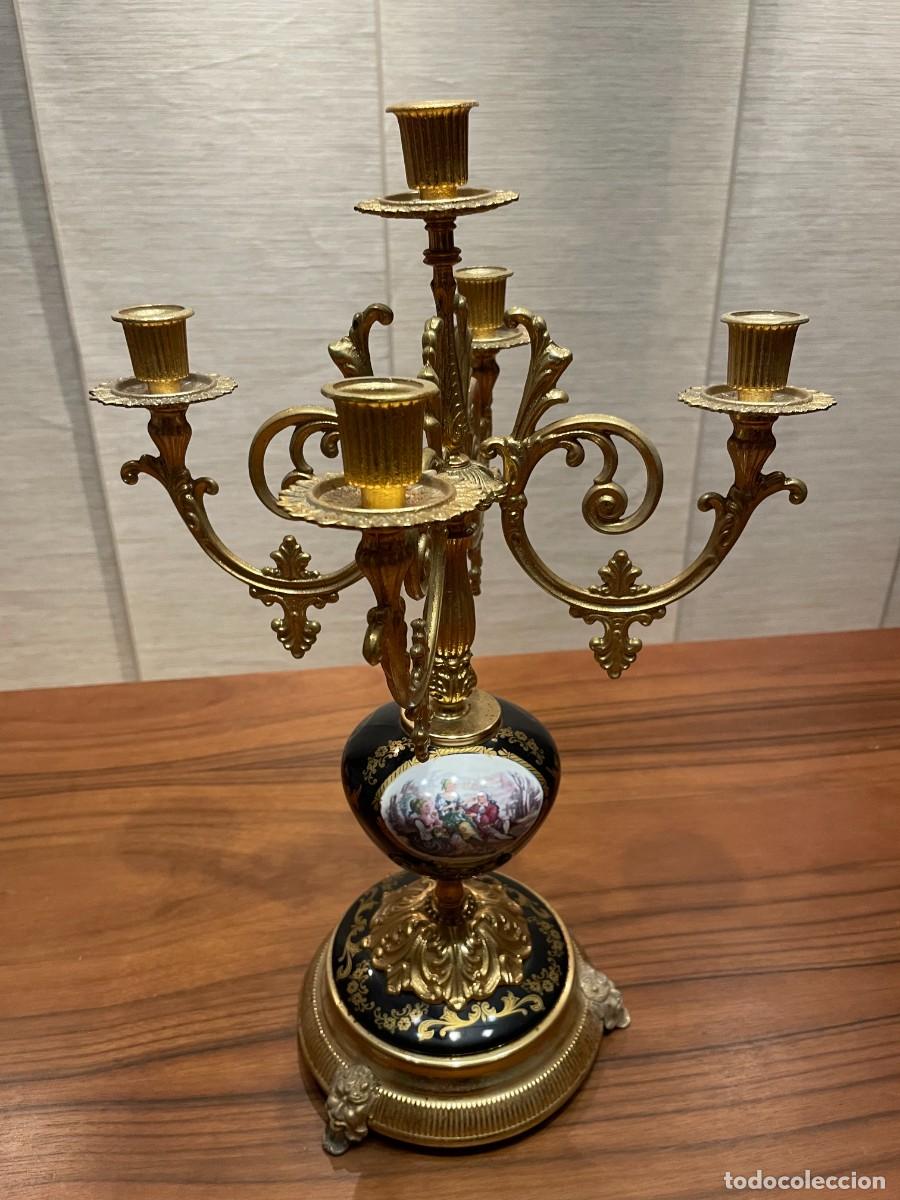 Vintage: Precioso candelabro 5 brazos - Foto 1