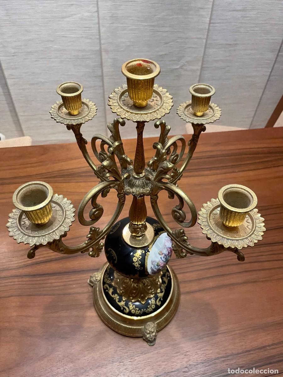 Vintage: Precioso candelabro 5 brazos - Foto 2