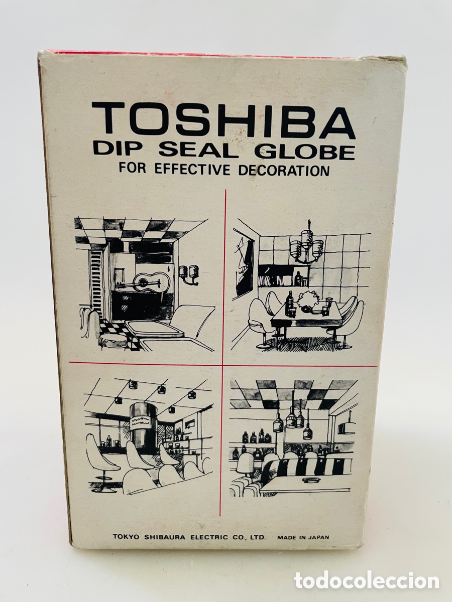 Vintage: Toshiba Dip Seal Globe - Foto 3